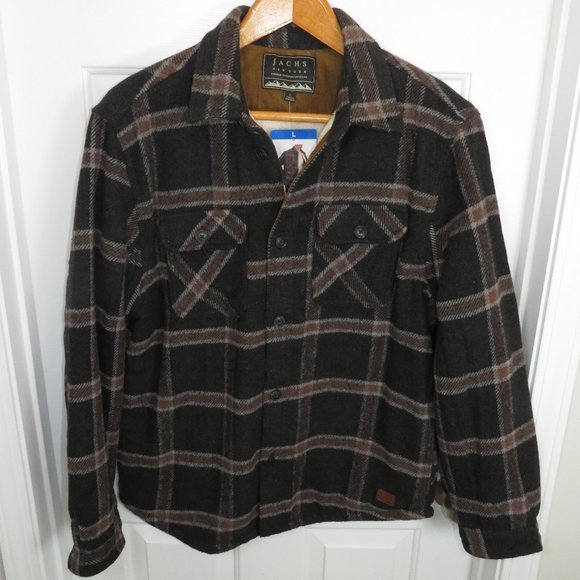 Jachs Jackets & Coats Mens Jachs New York Wool Blend Jacket Button